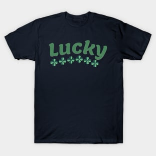 lucky shamrock clover T-Shirt